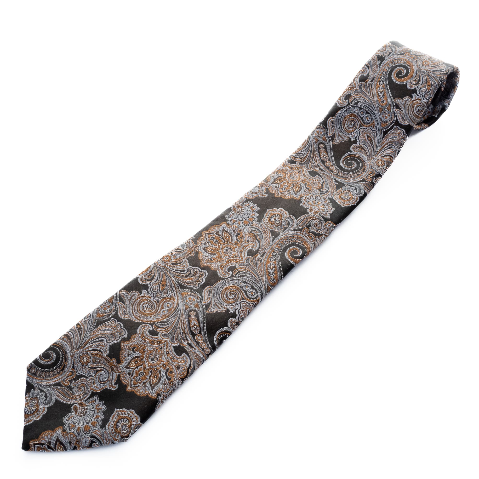 Bow tie paisley bronze