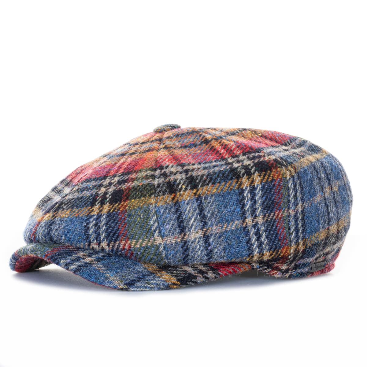 Newsboy Retro Cap Multicolour Wool