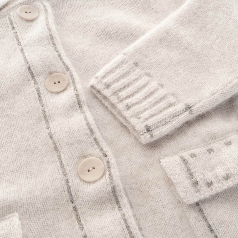 Cashmere Blend Knit Cardigan