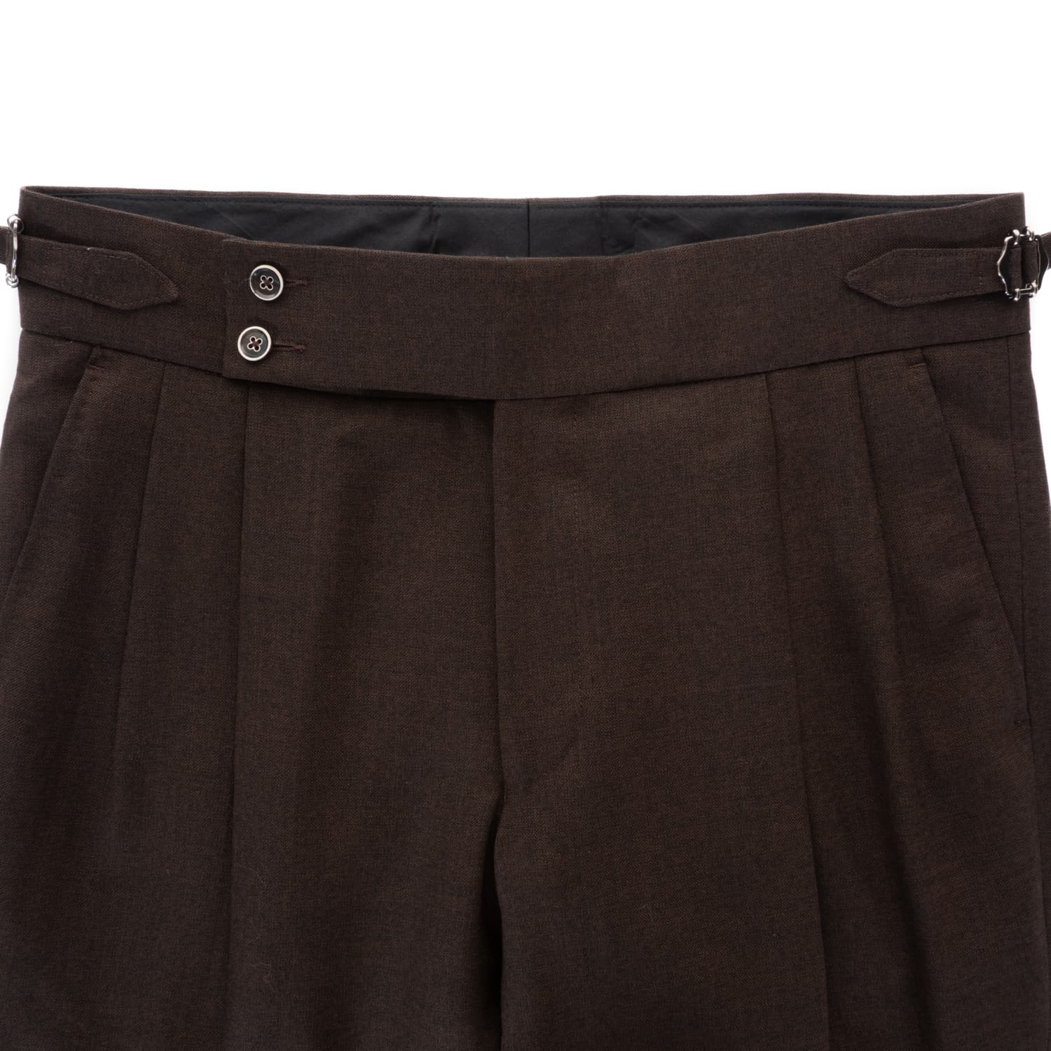 Virgin Wool Suit Brown