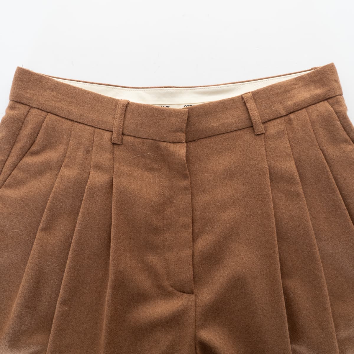 Pleated Palazzo Trousers