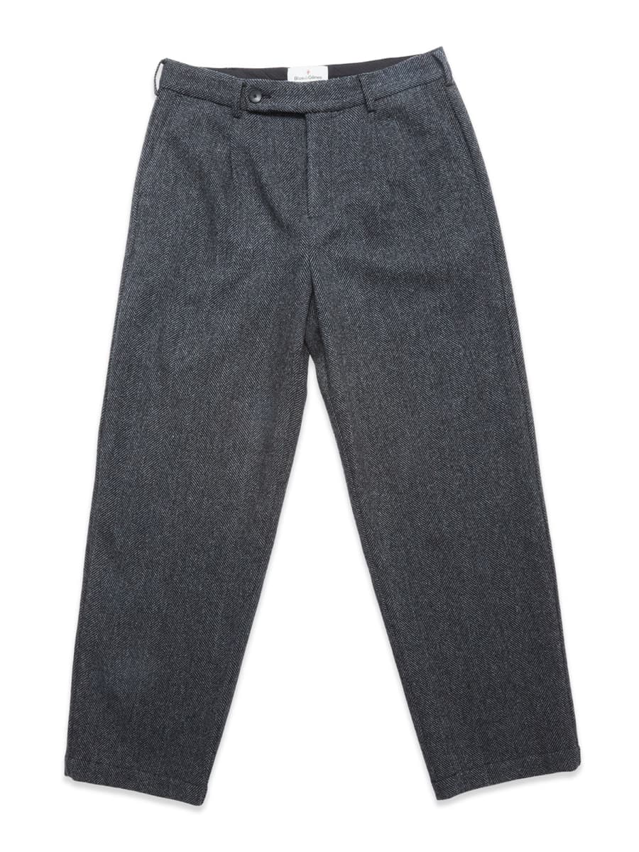 Kyoto Pant Herringbone Pattern