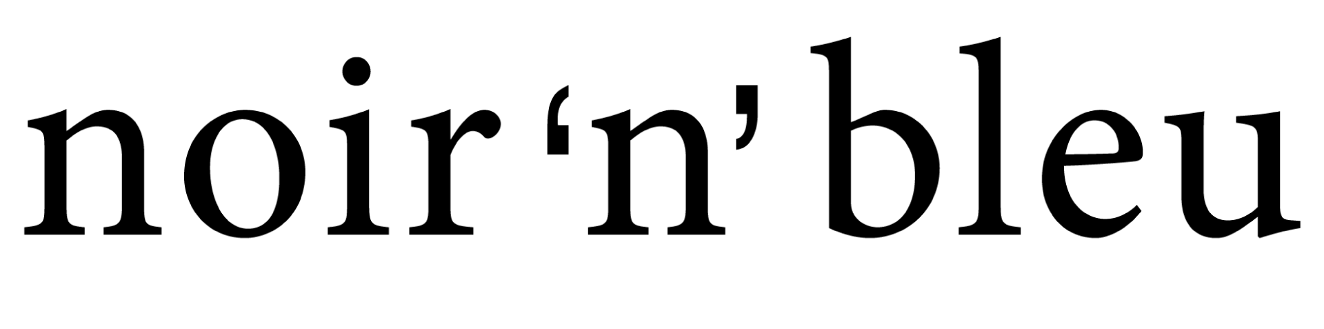 Noir `n`Bleu Noir `n`Bleu