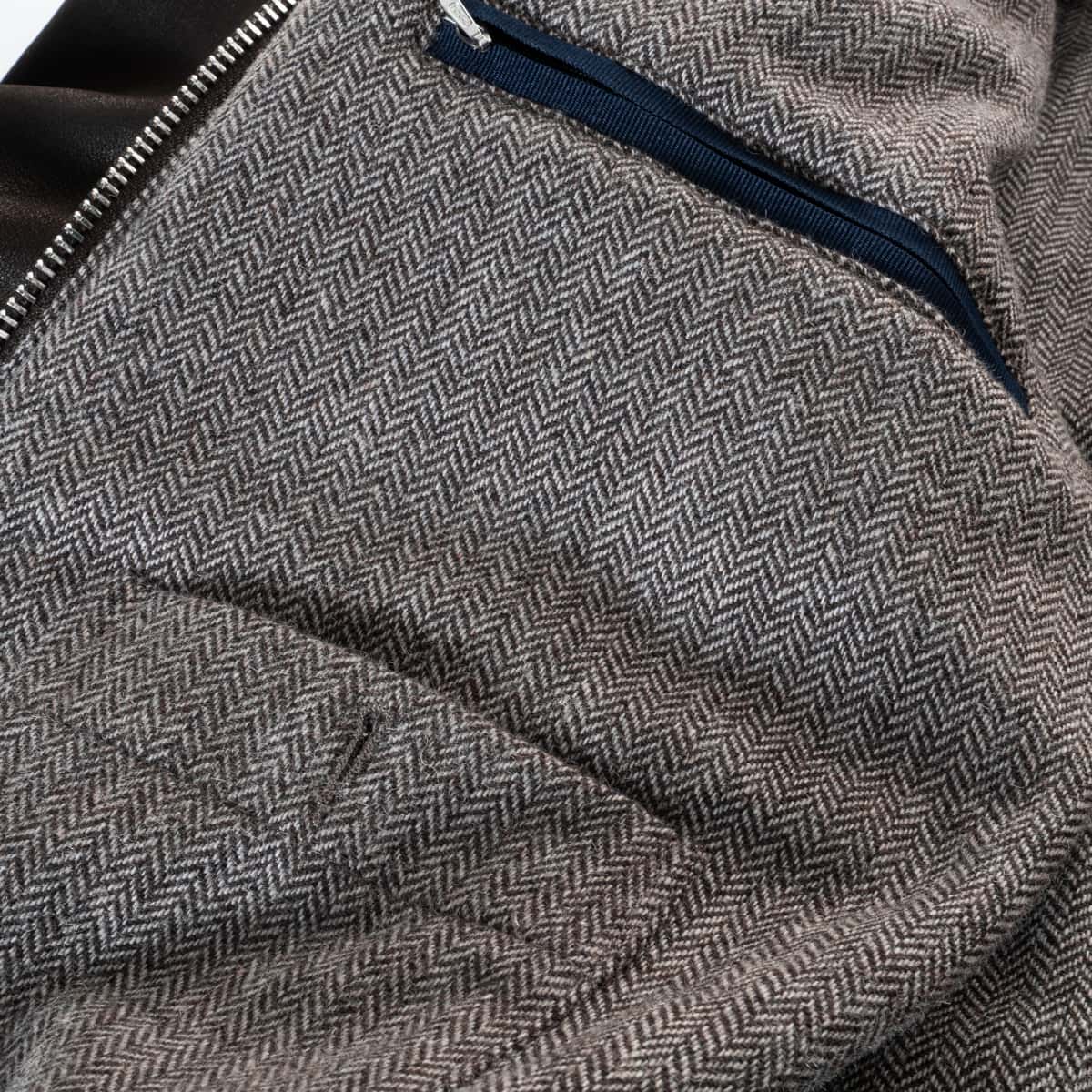 Leather Jacket Shearling Lamb Suede
