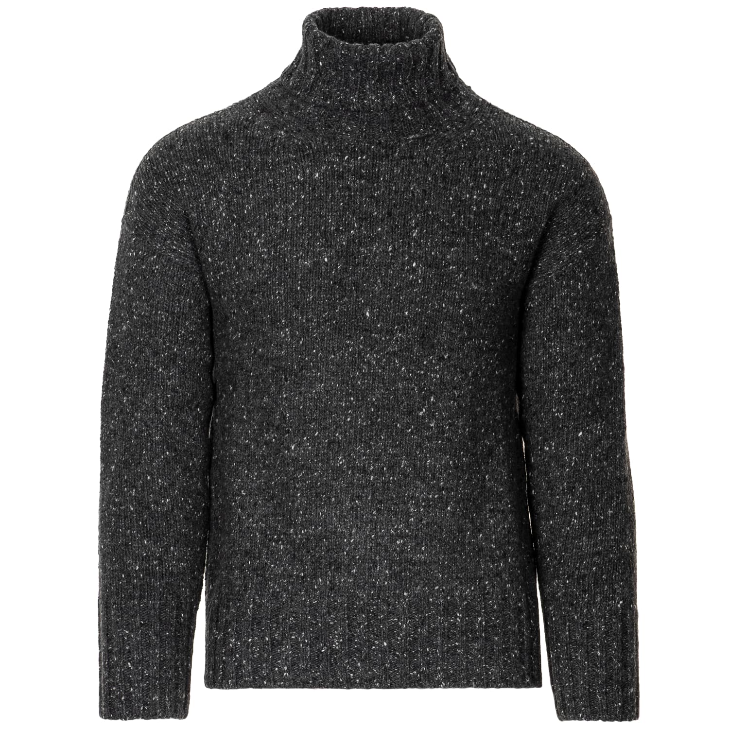 Wool Blend Turtleneck Sweater