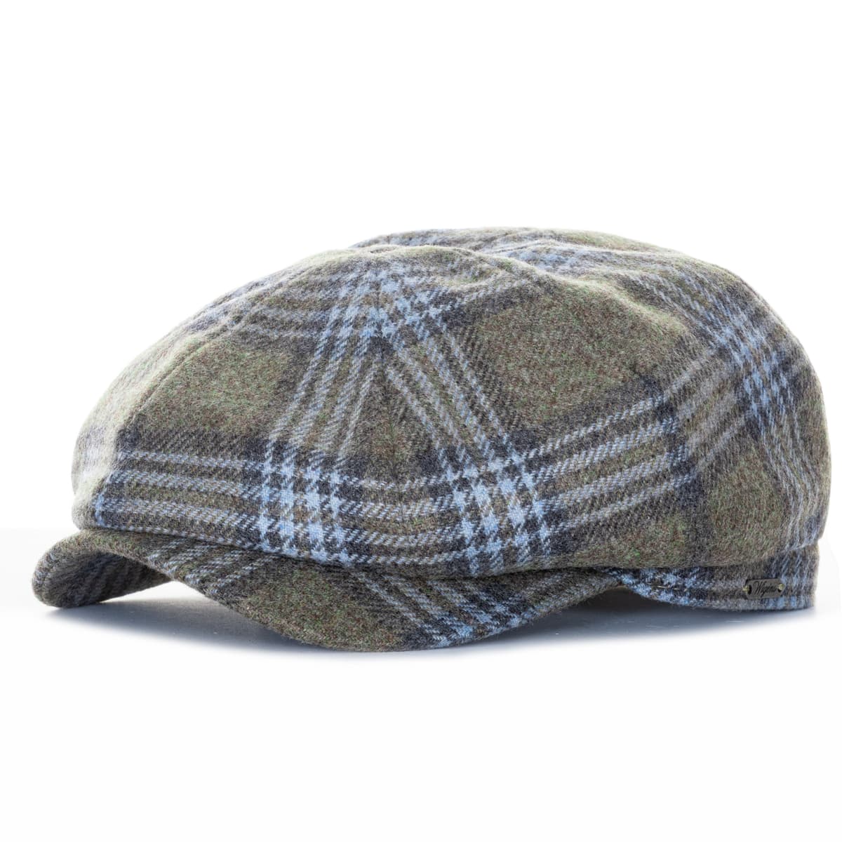 Newsboy Classic Cap Tartan Olive Newsboy Classic Cap Tartan Olive