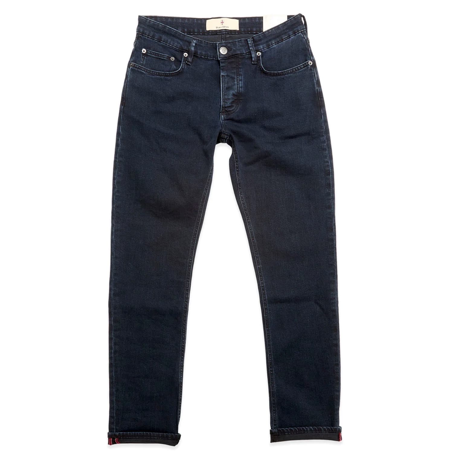 BGvinci Black OD Jeans Blue Black
