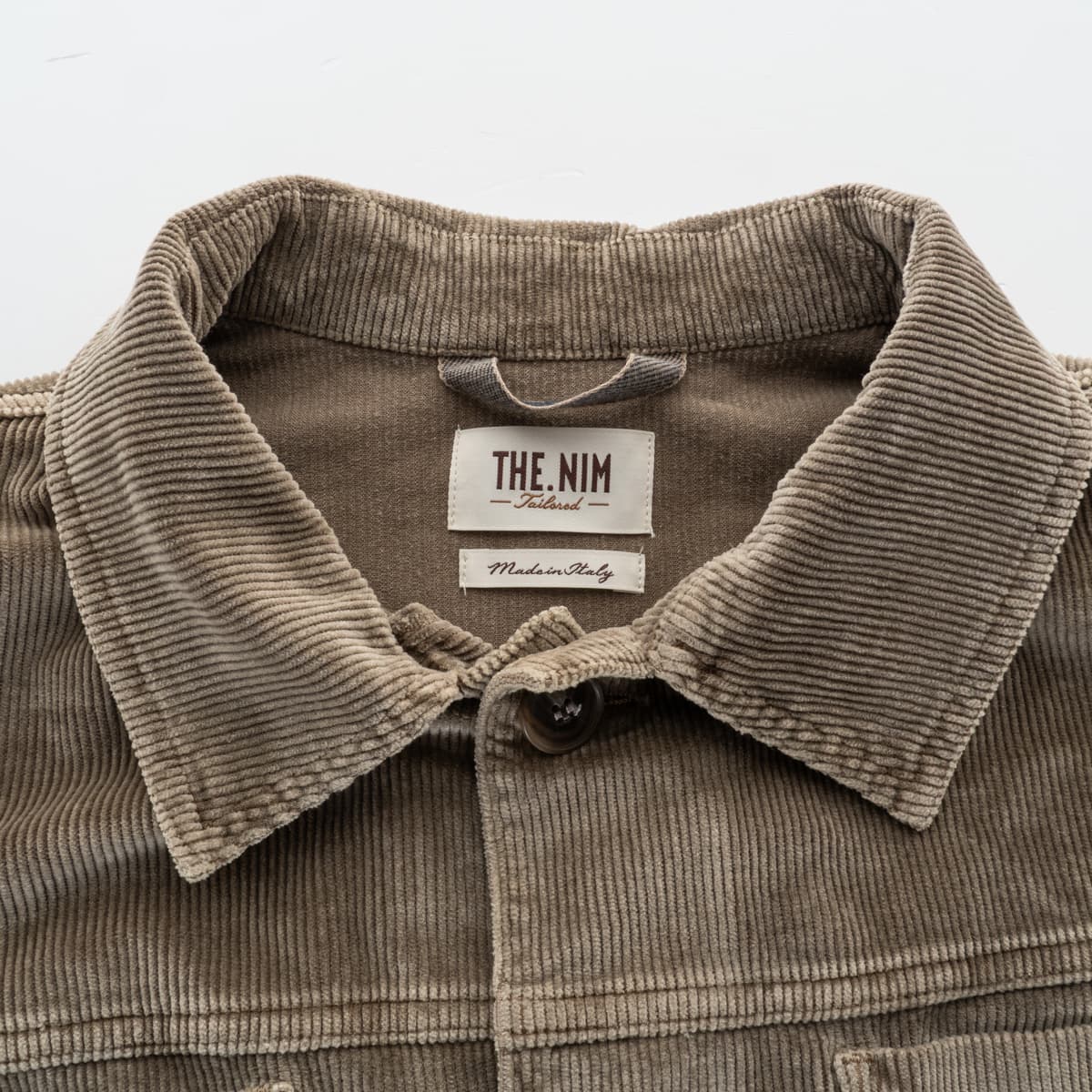 Corduroy Work Overshirt 721 Fossil