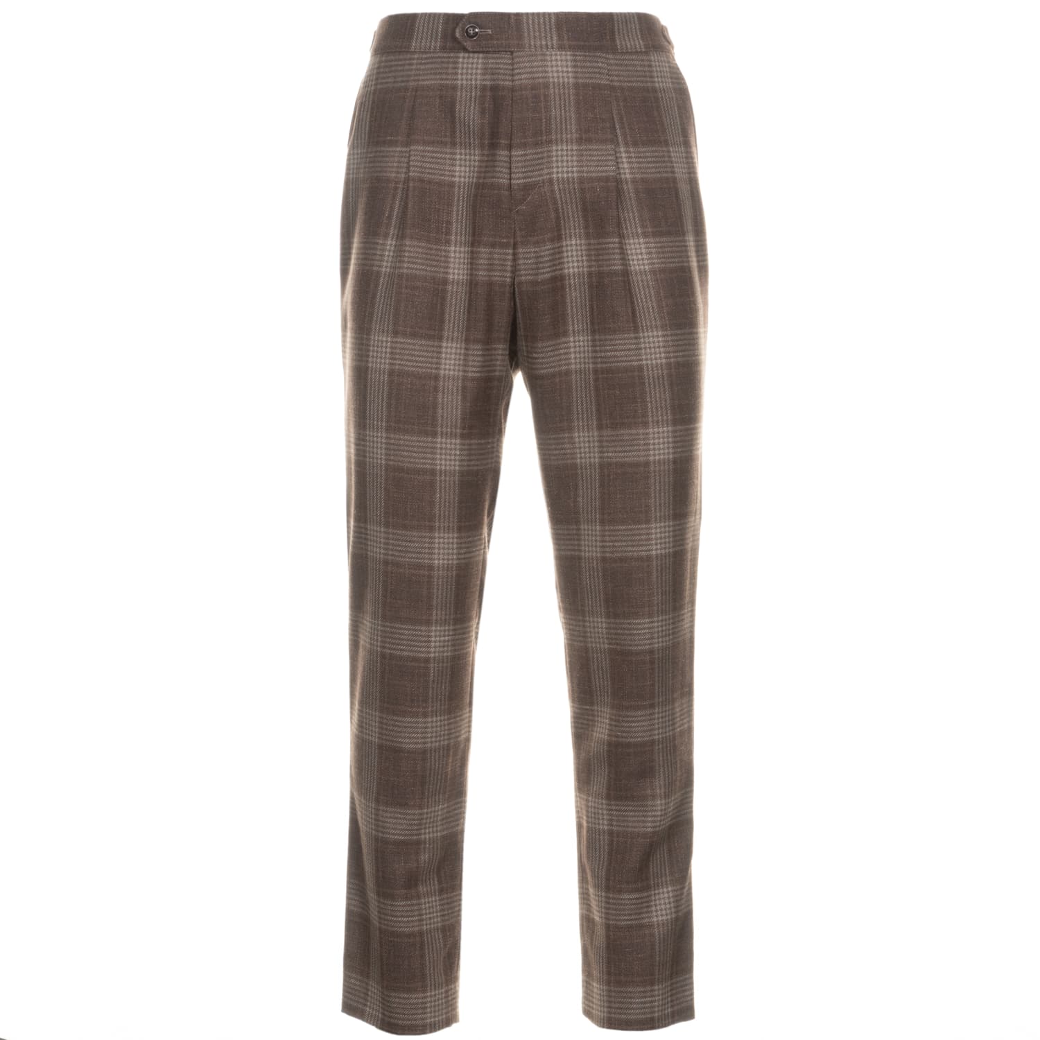 Trousers Lee20 Beige Checkered Trousers Lee20 Beige Checkered
