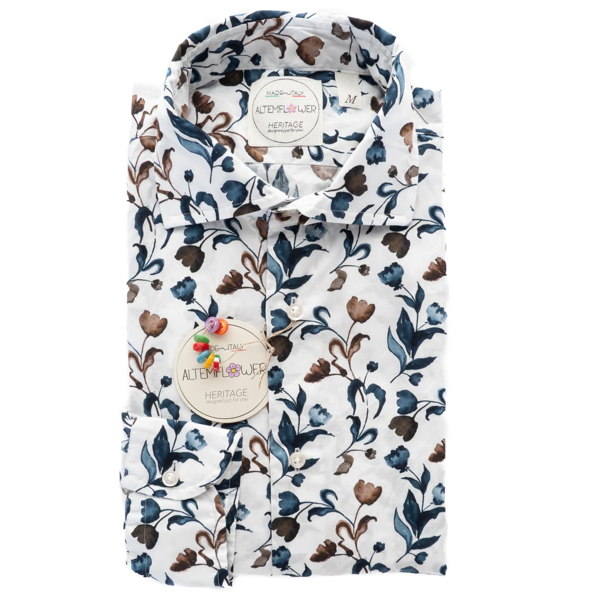 Shirt Positano Floral Blue
