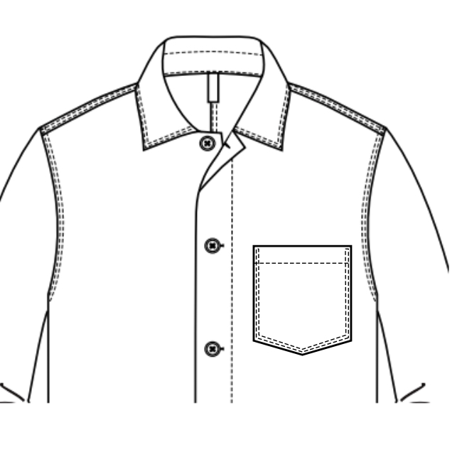 1 welt pocket