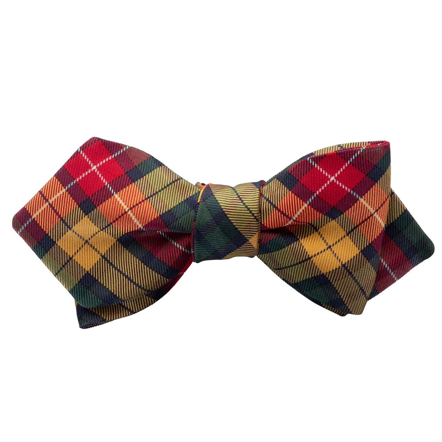 Bow Tie Silk Checkered