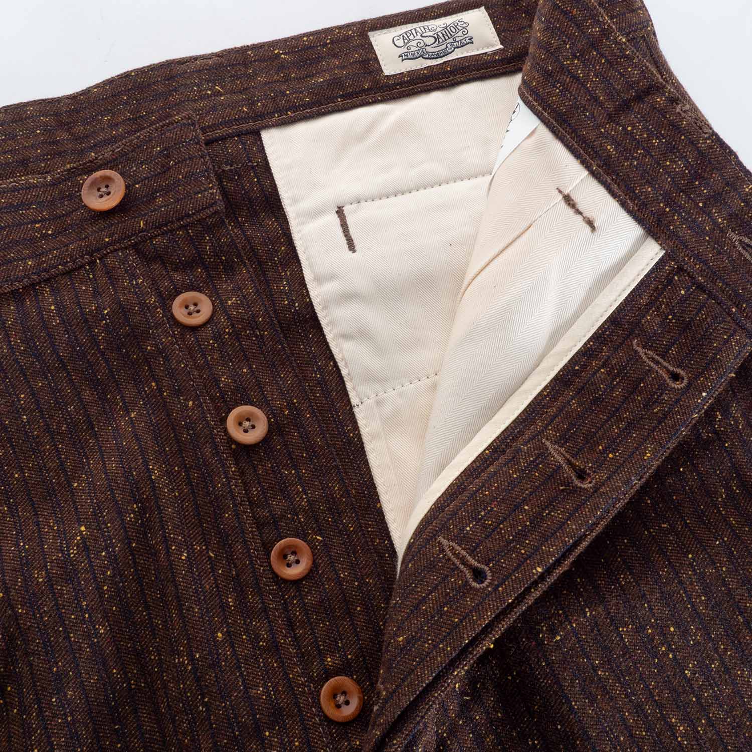 Legionaire Pant Wool Tweed Brown
