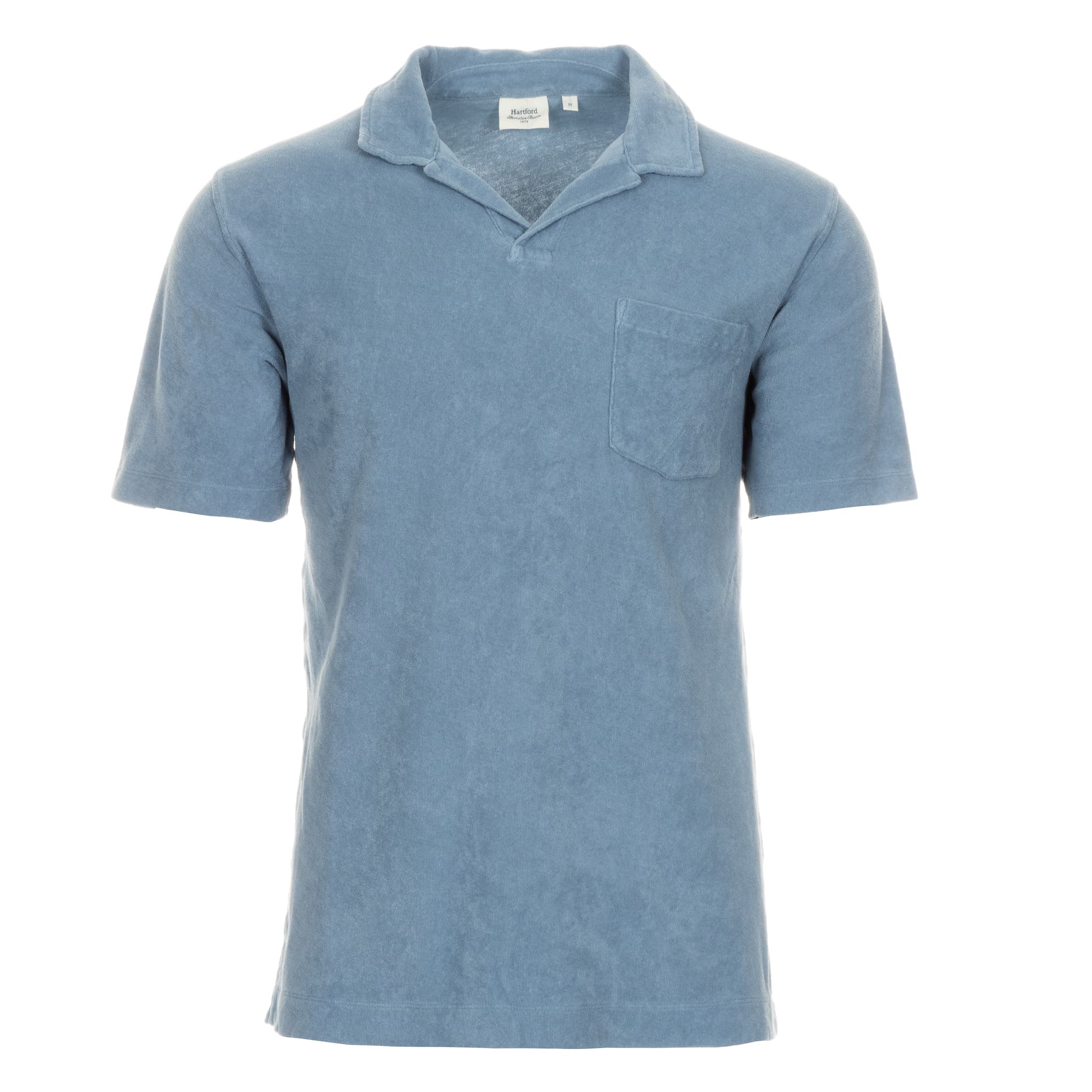 Bouclette-Poloshirt Blue