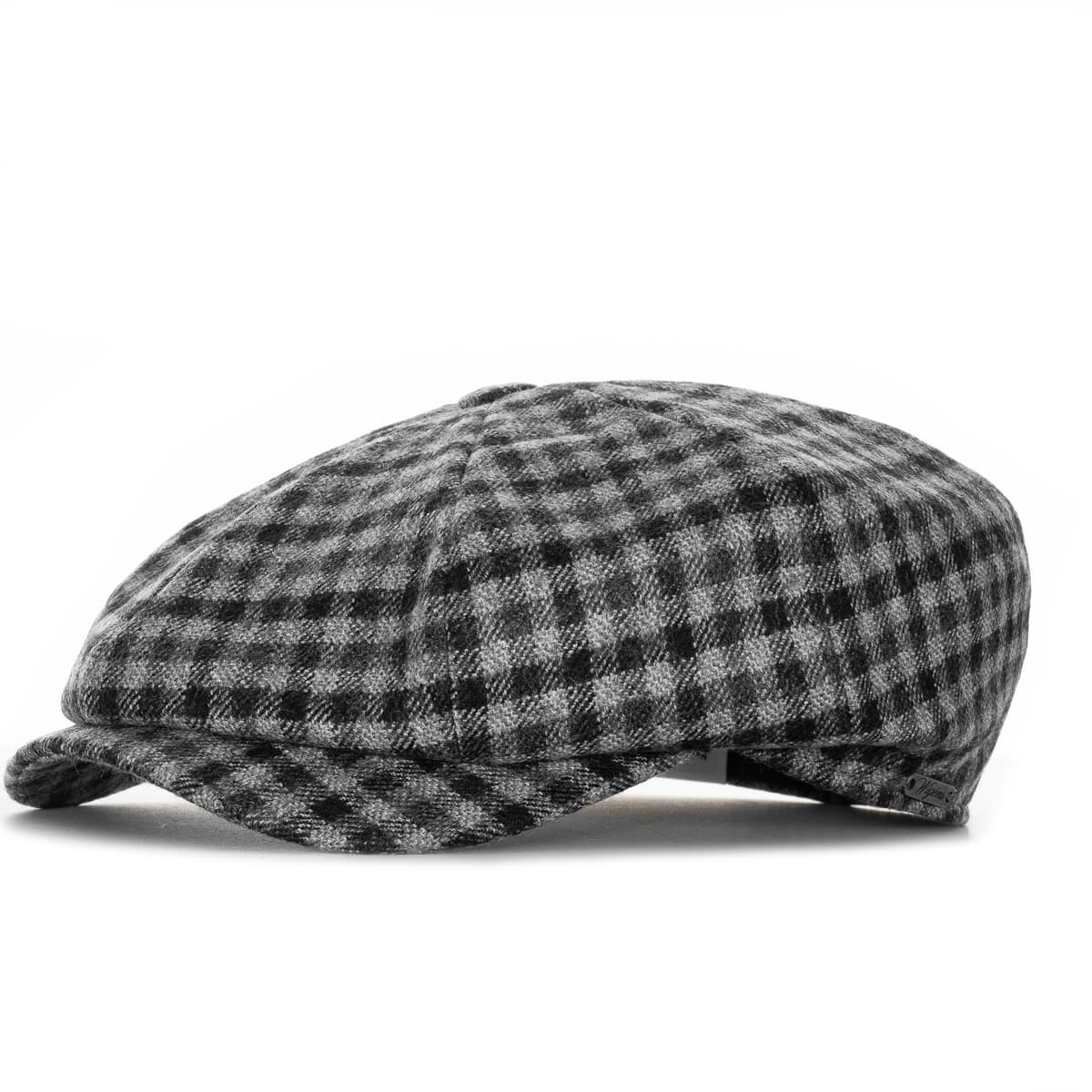 Newsboy Retro Cap Wool Grey
