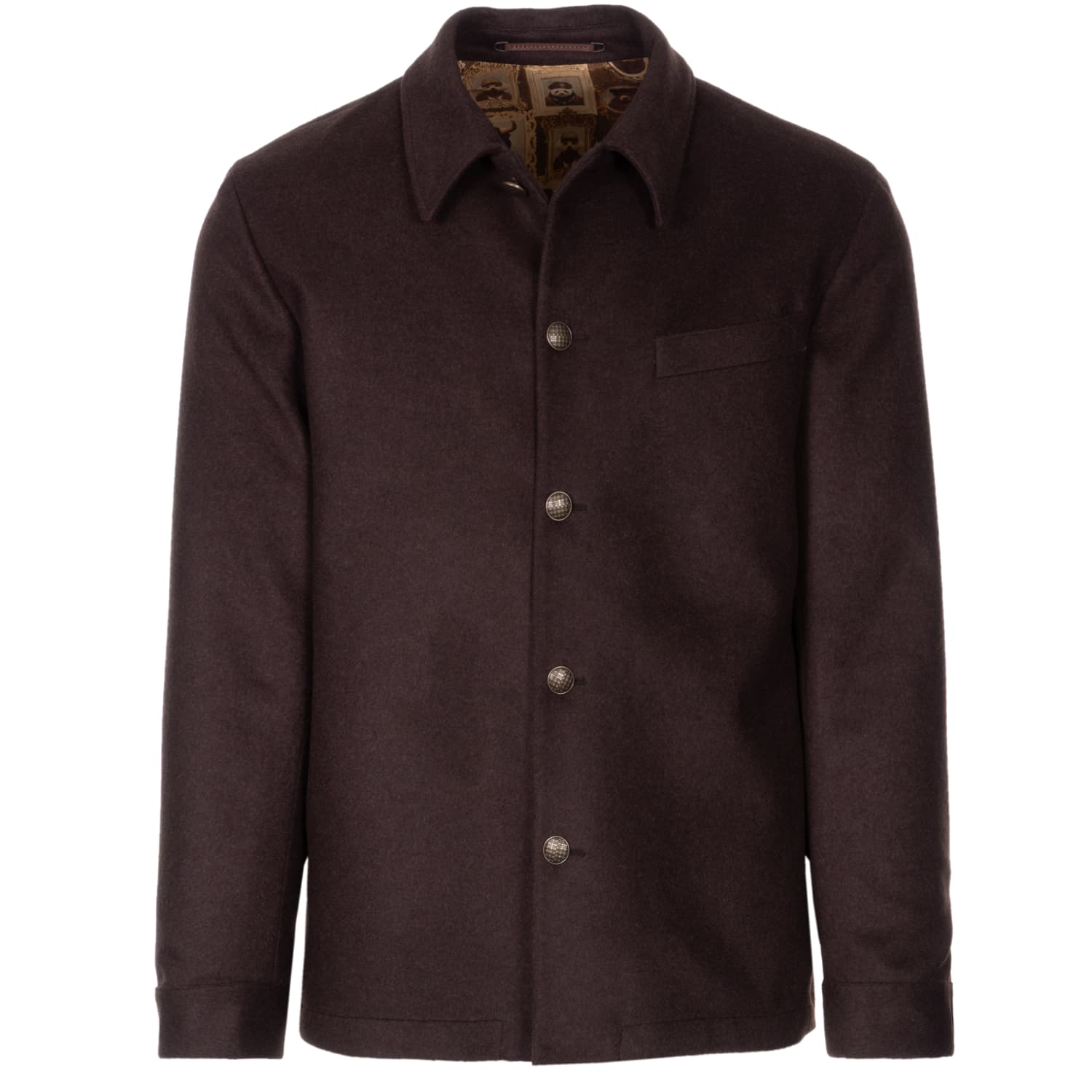 Overshirt Garret with Cashmere