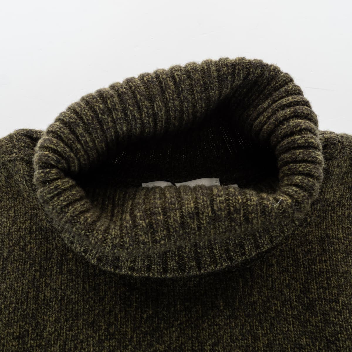 Wool Blend Turtleneck Sweater