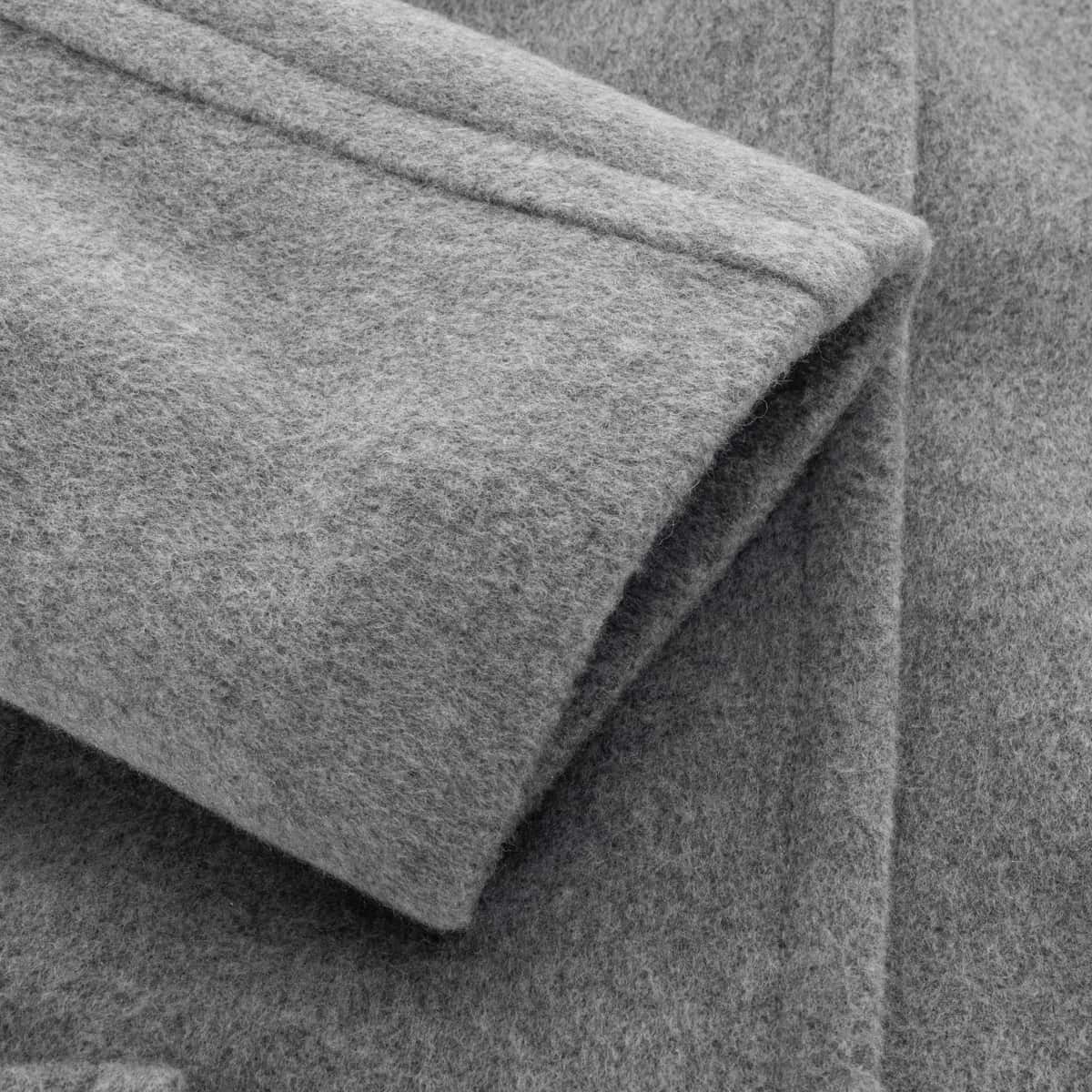 Cashmere hooded coat