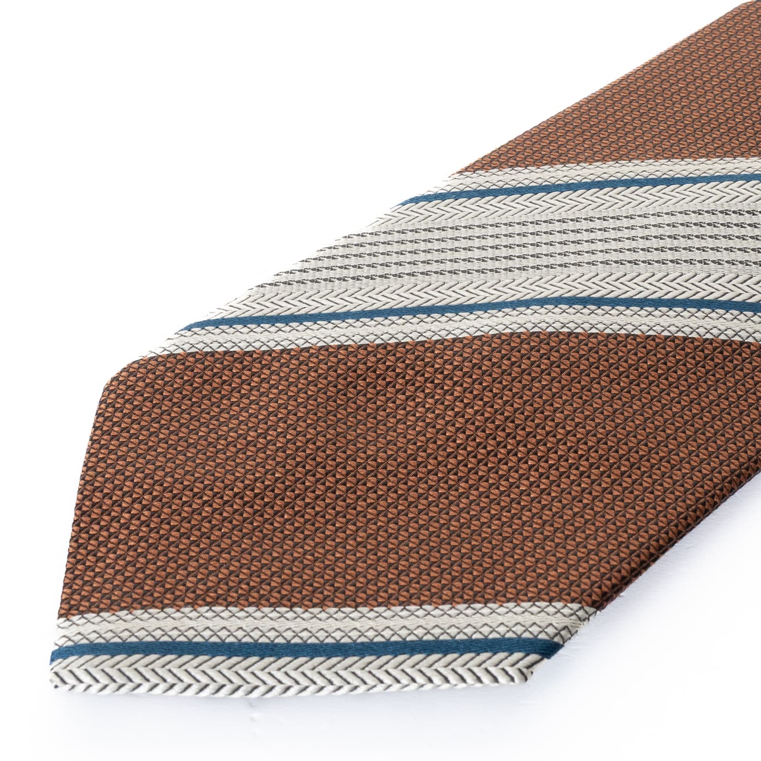 Silk Tie Elysium in Caramel