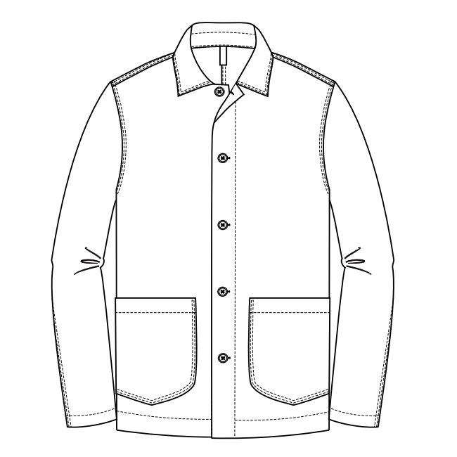 2 round patch pockets