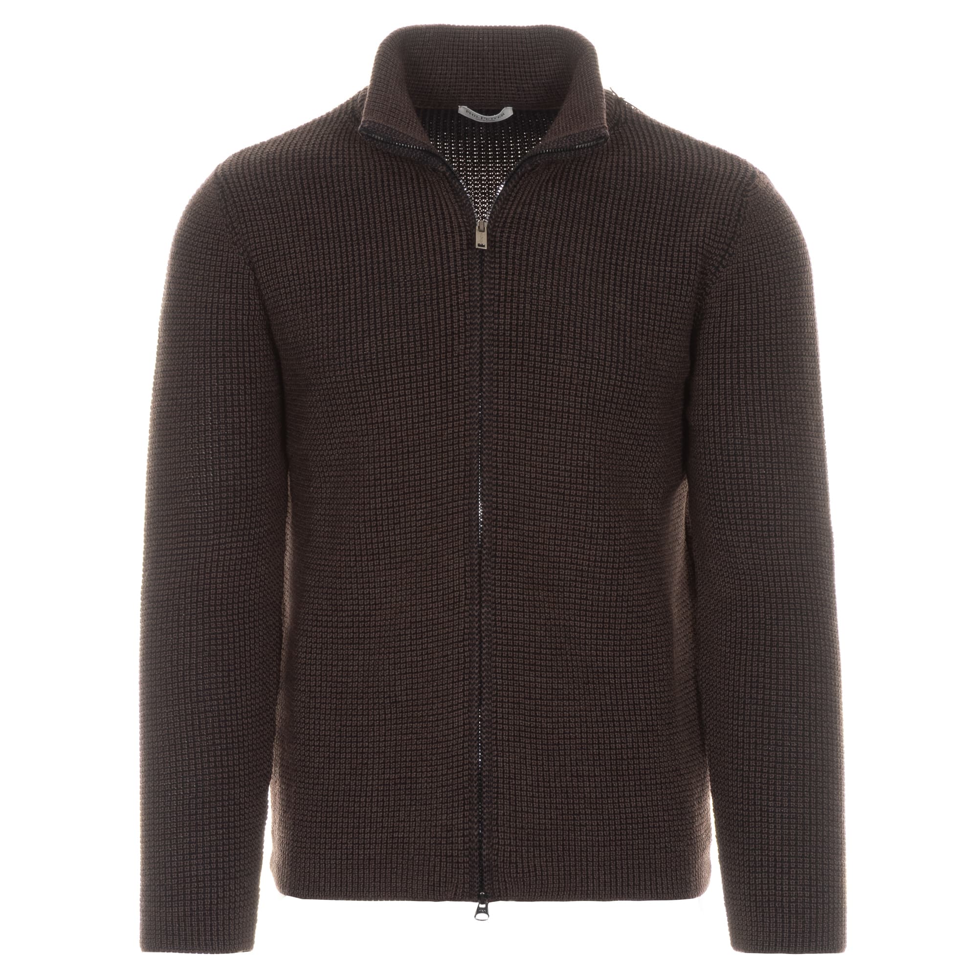 Zip Sweater Brown
