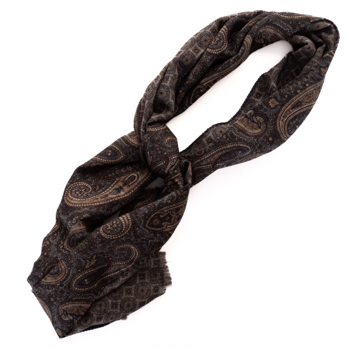 Paisley Wool Scarf