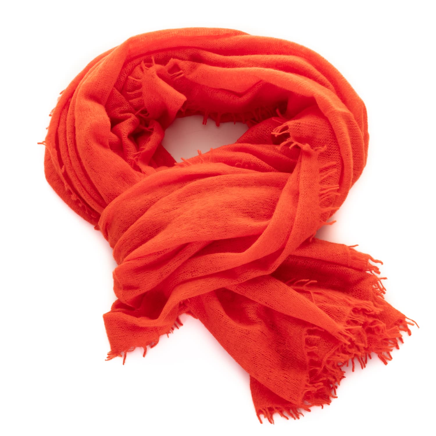 Scarf Mandarin Red