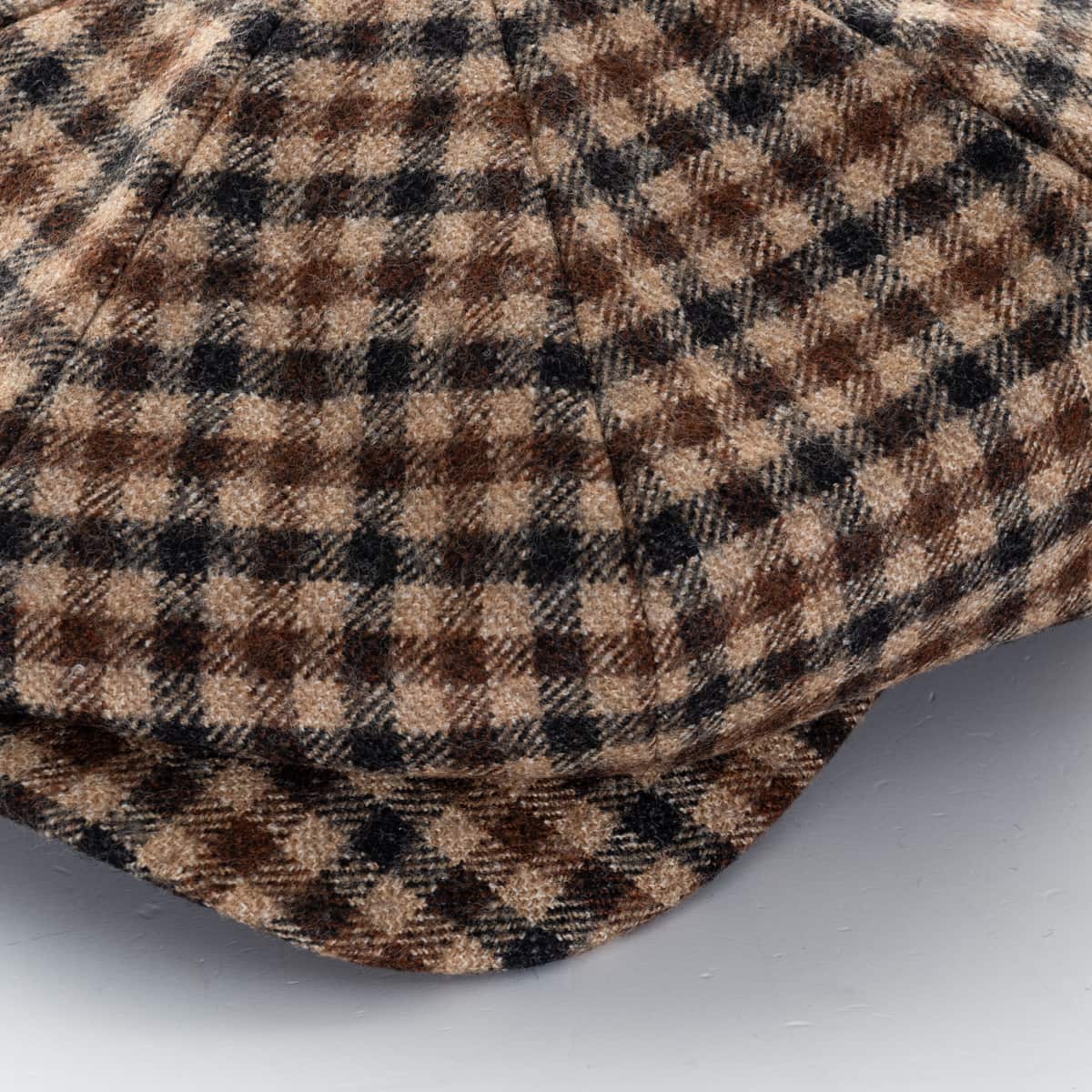 Newsboy Retro Cap Wool Brown
