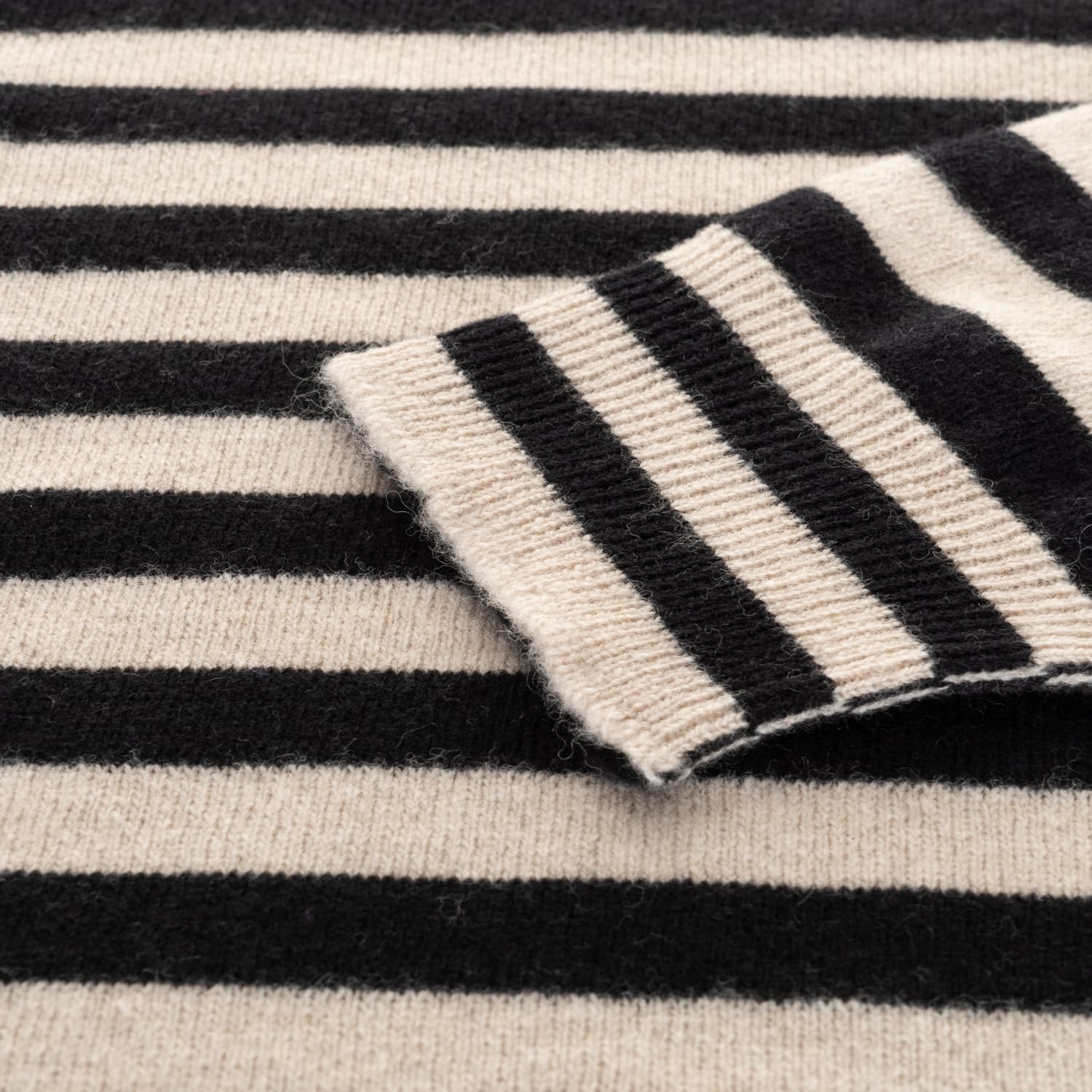 Knitted Sweater Striped