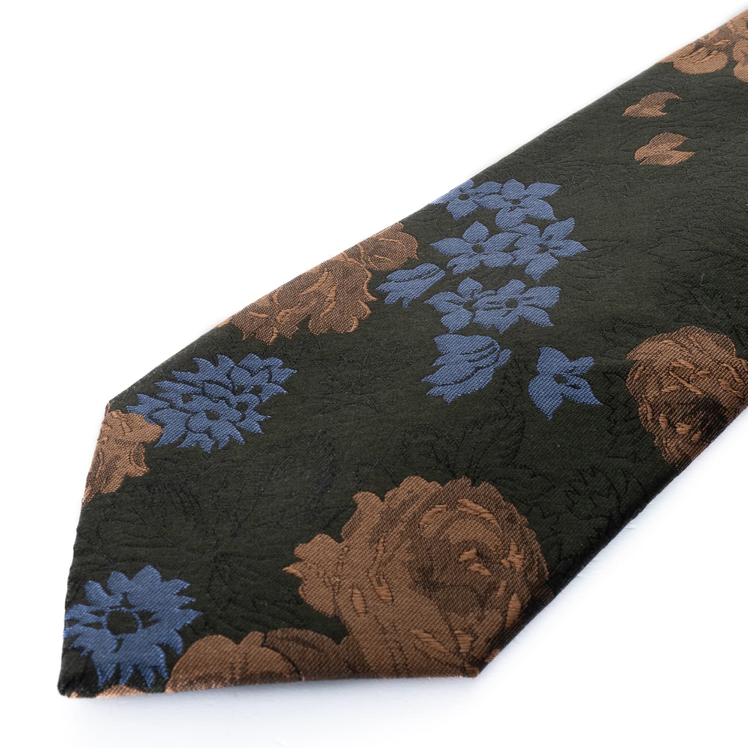 Albert Floral Silk Tie