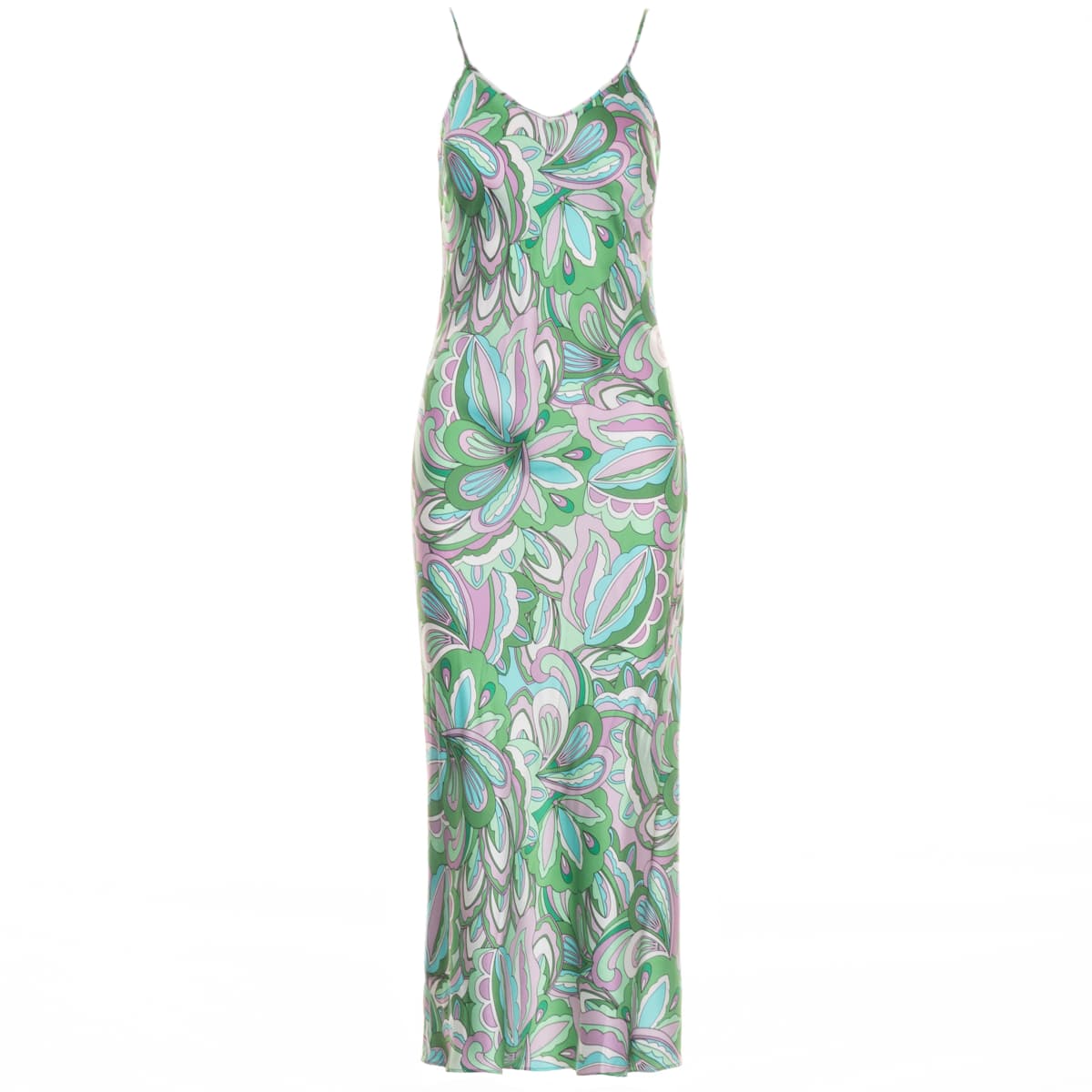 Sally Green Silk Dress