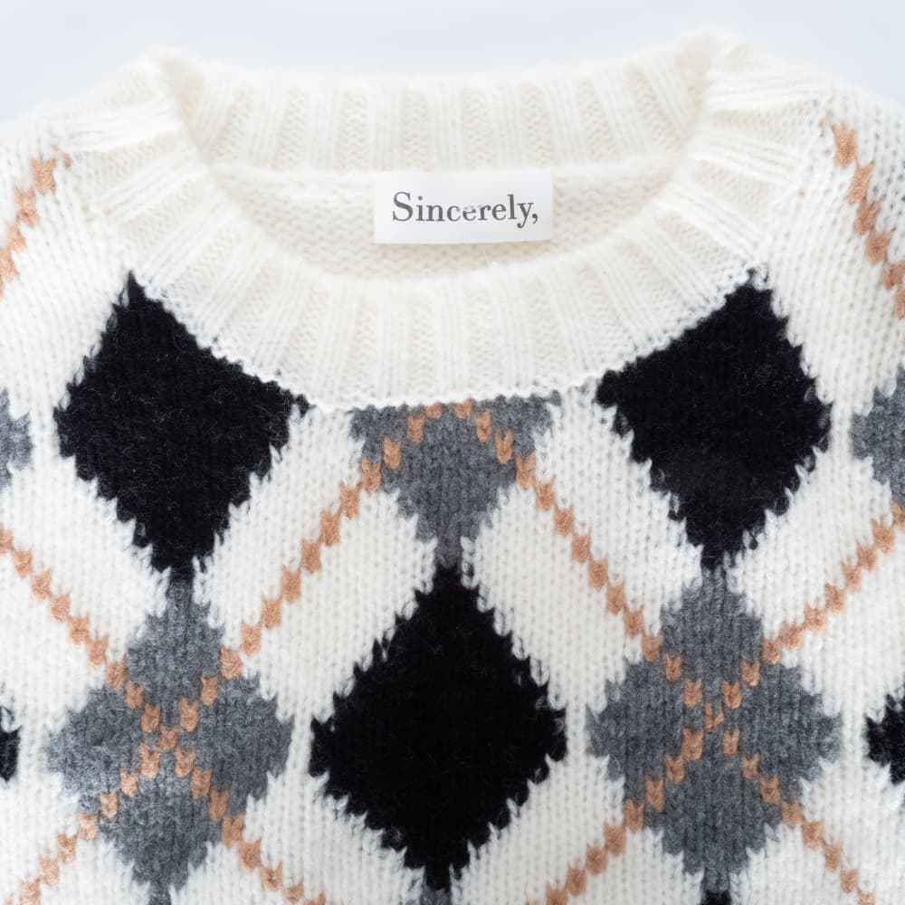 Short-Sleeve Sweater Wool-Cashmere