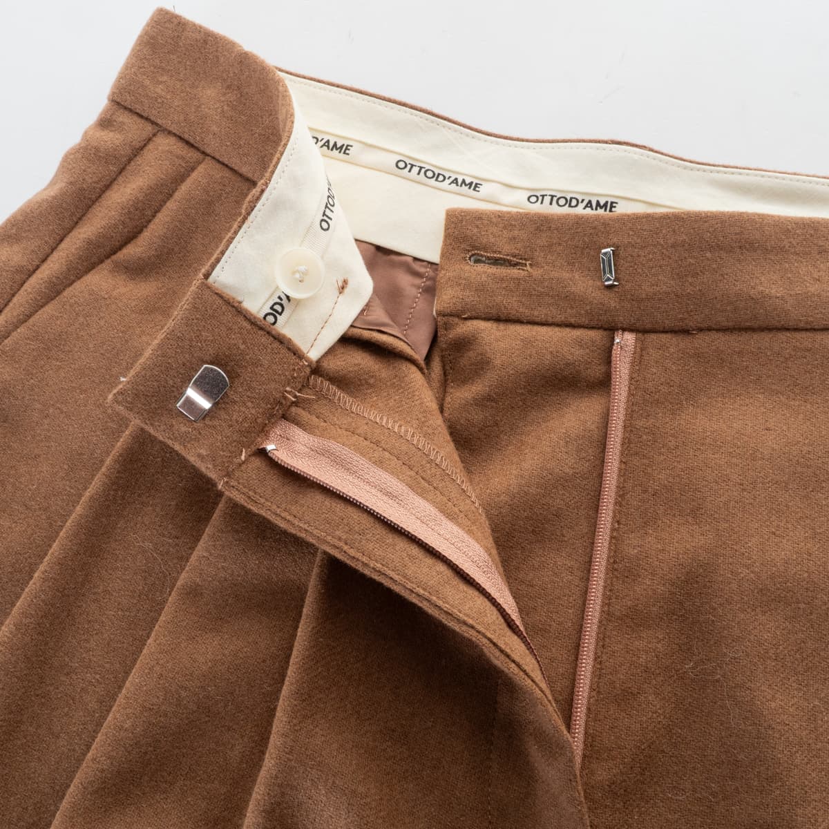 Pleated Palazzo Trousers