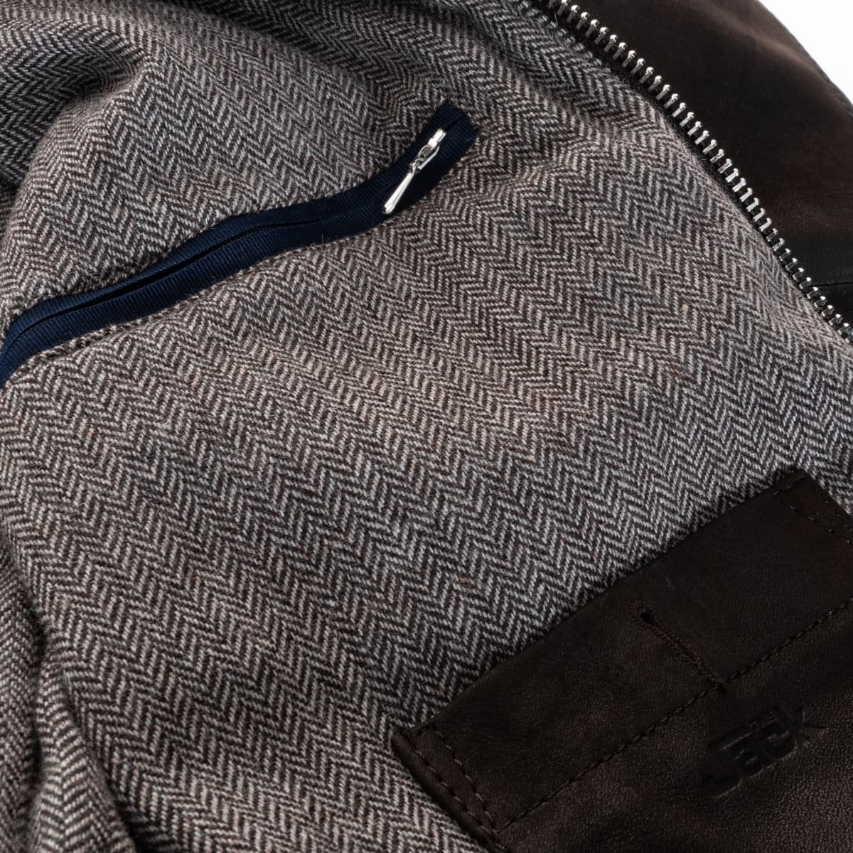 Leather Jacket Shearling Lamb Suede