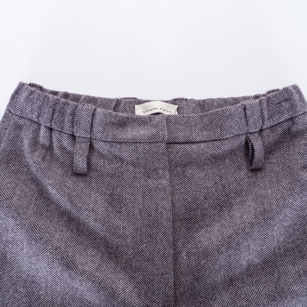 Wide Leg Trousers Blueberry