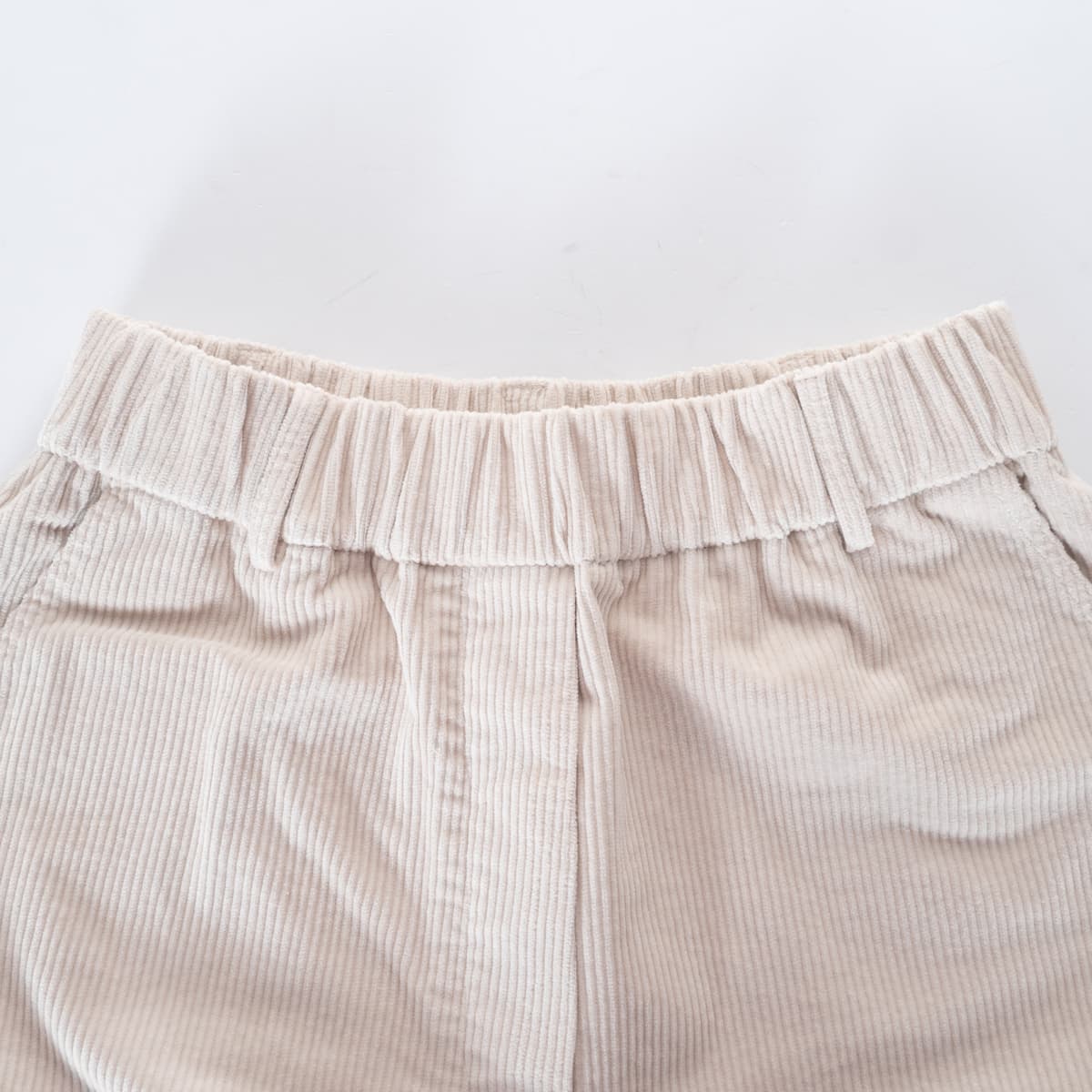 Wide Leg Corduroy Trousers