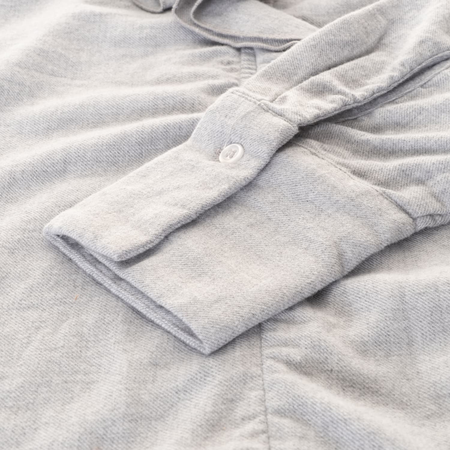 Cotton Blouse with Ruffle