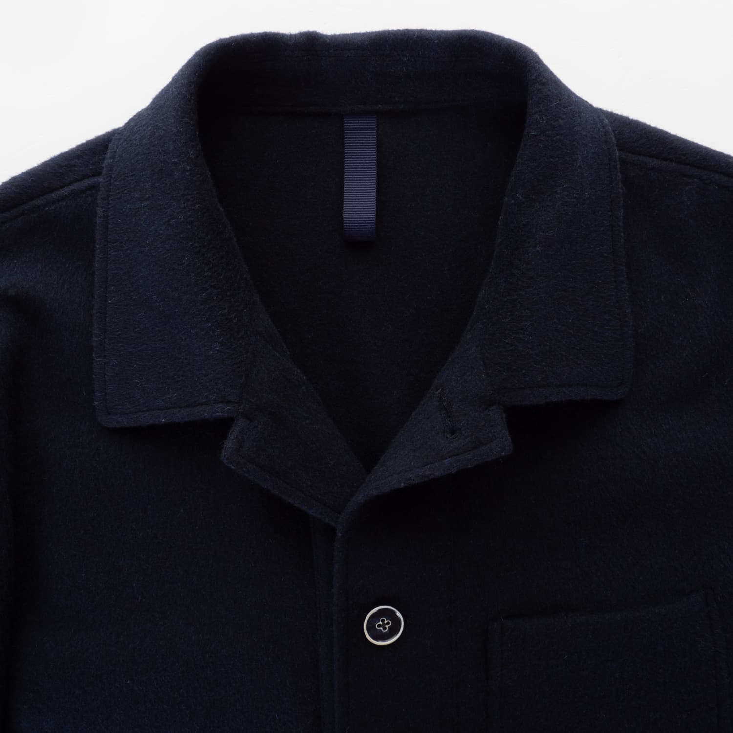 Overshirt Wool Dark Blue