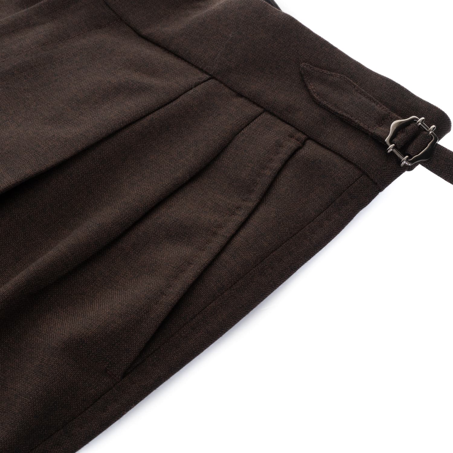 Virgin Wool Suit Brown