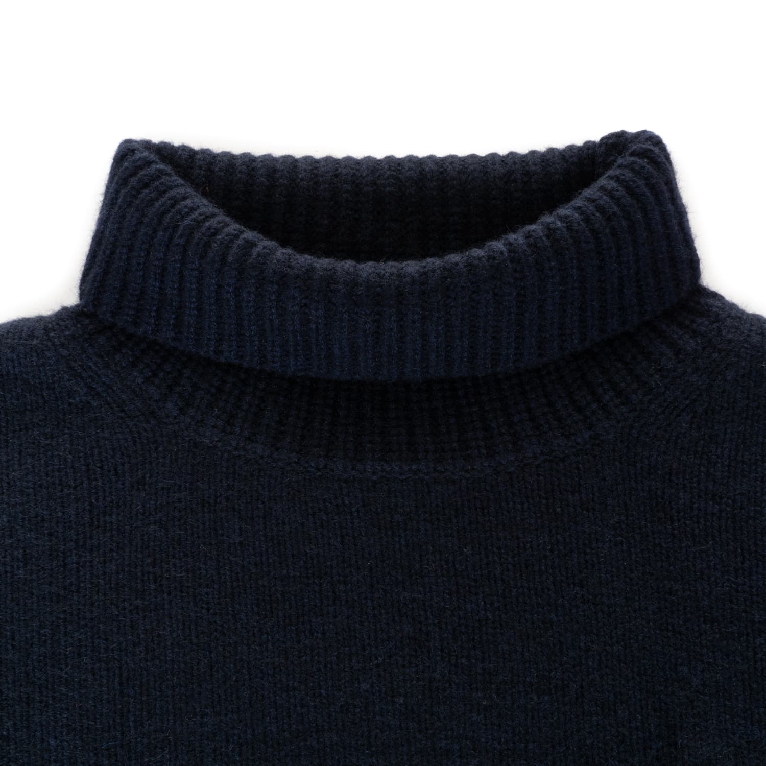 Turtle Neck Pullover Boxy Cut