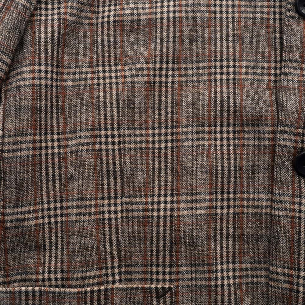 Checked Blazer par32done Beige