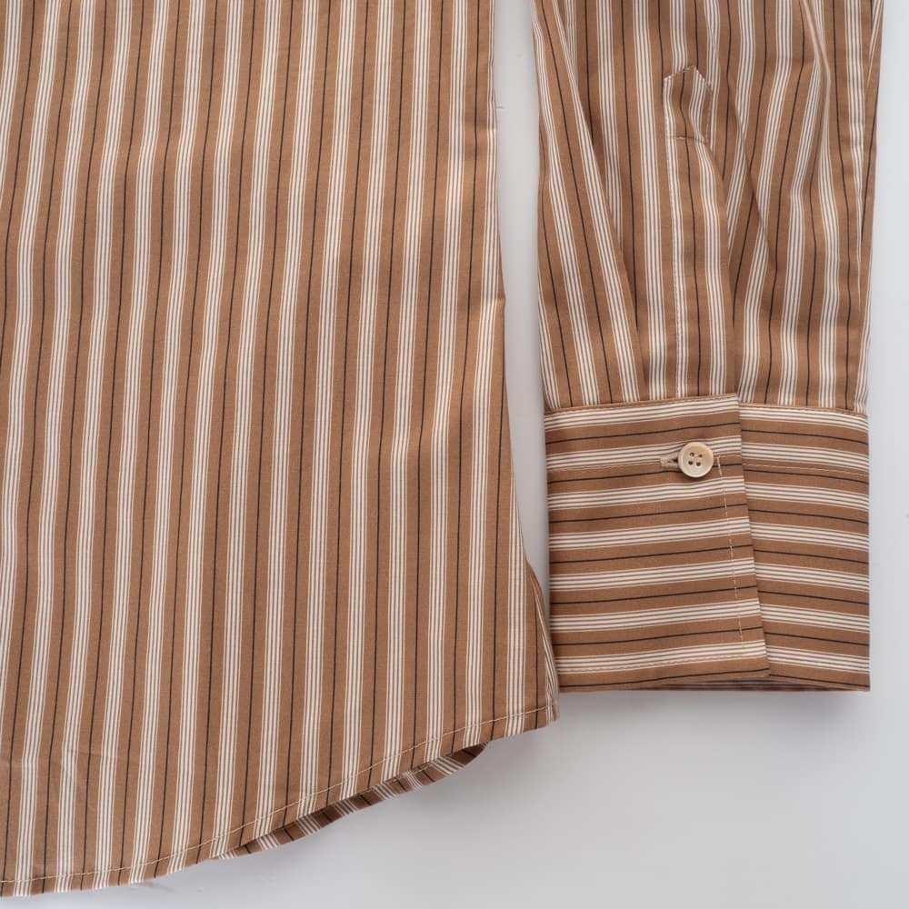 Cotton Shirt Blouse RE9 Striped