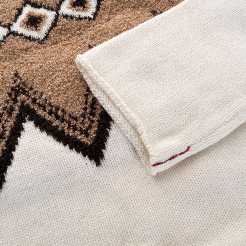 Cashmere Blend Nordic Sweater
