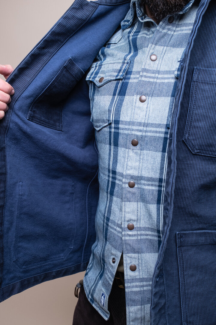 Work Jacket Traditional Hamburg Stripe