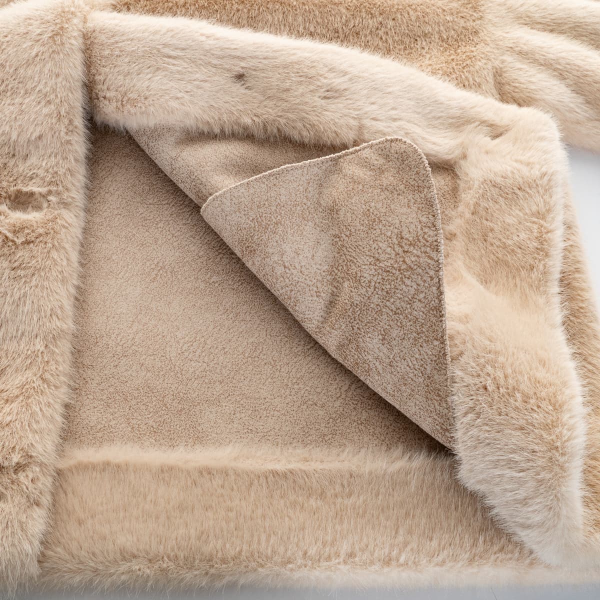 Faux-Fur Jacket Cajet Natural