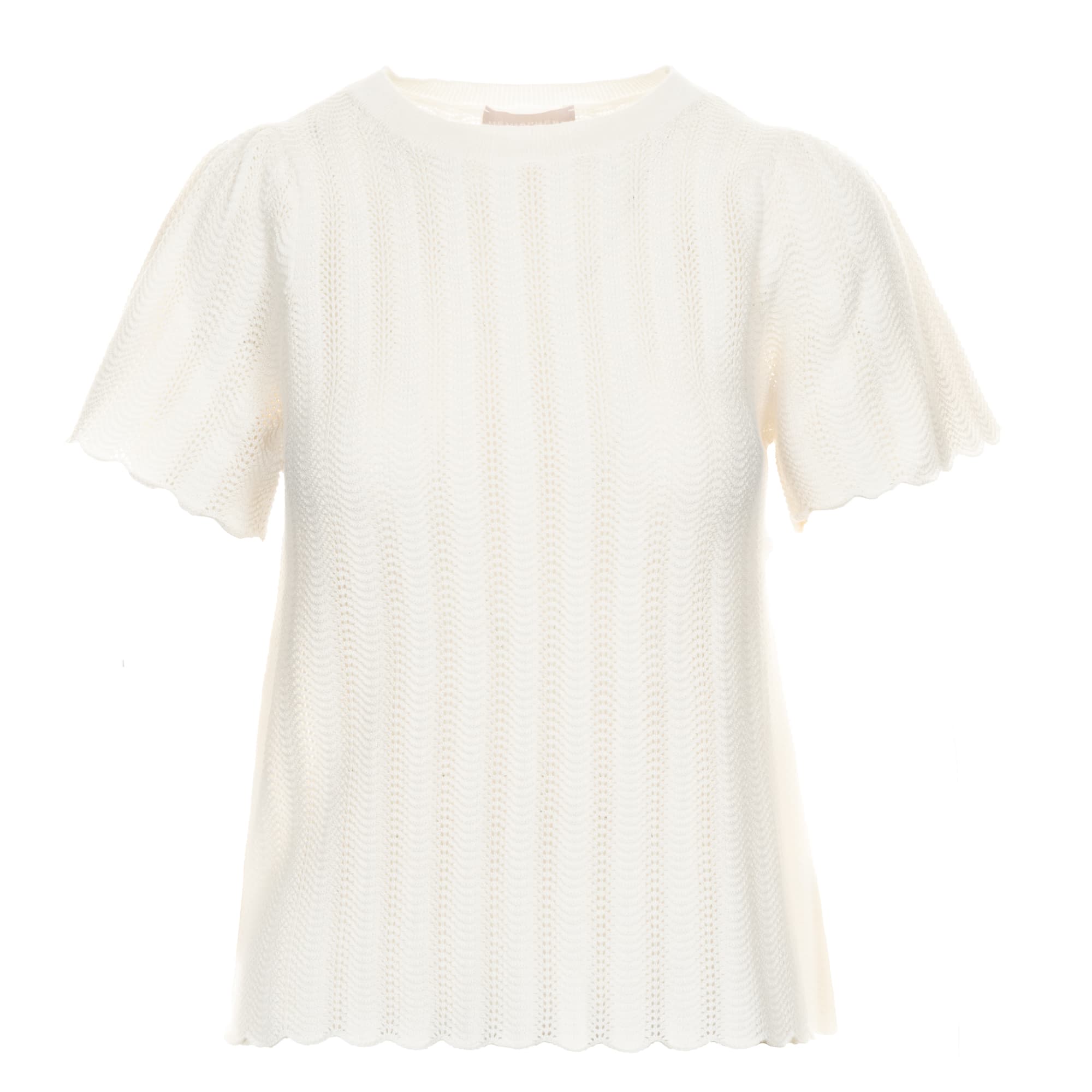 Knitted Shirt Off-white