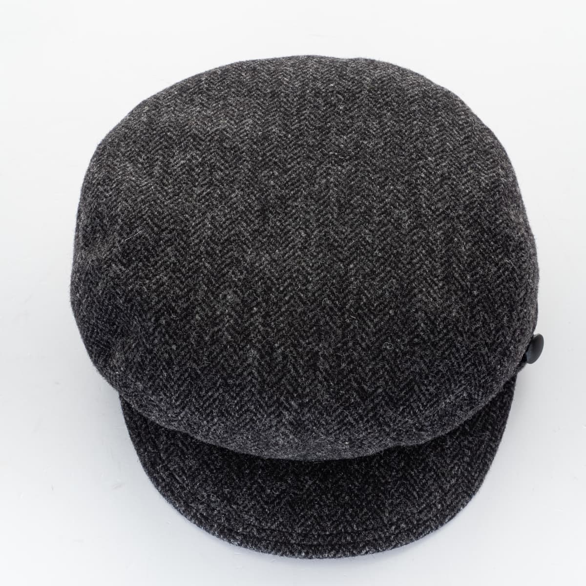 Fisherman Cap Wool Dark Grey