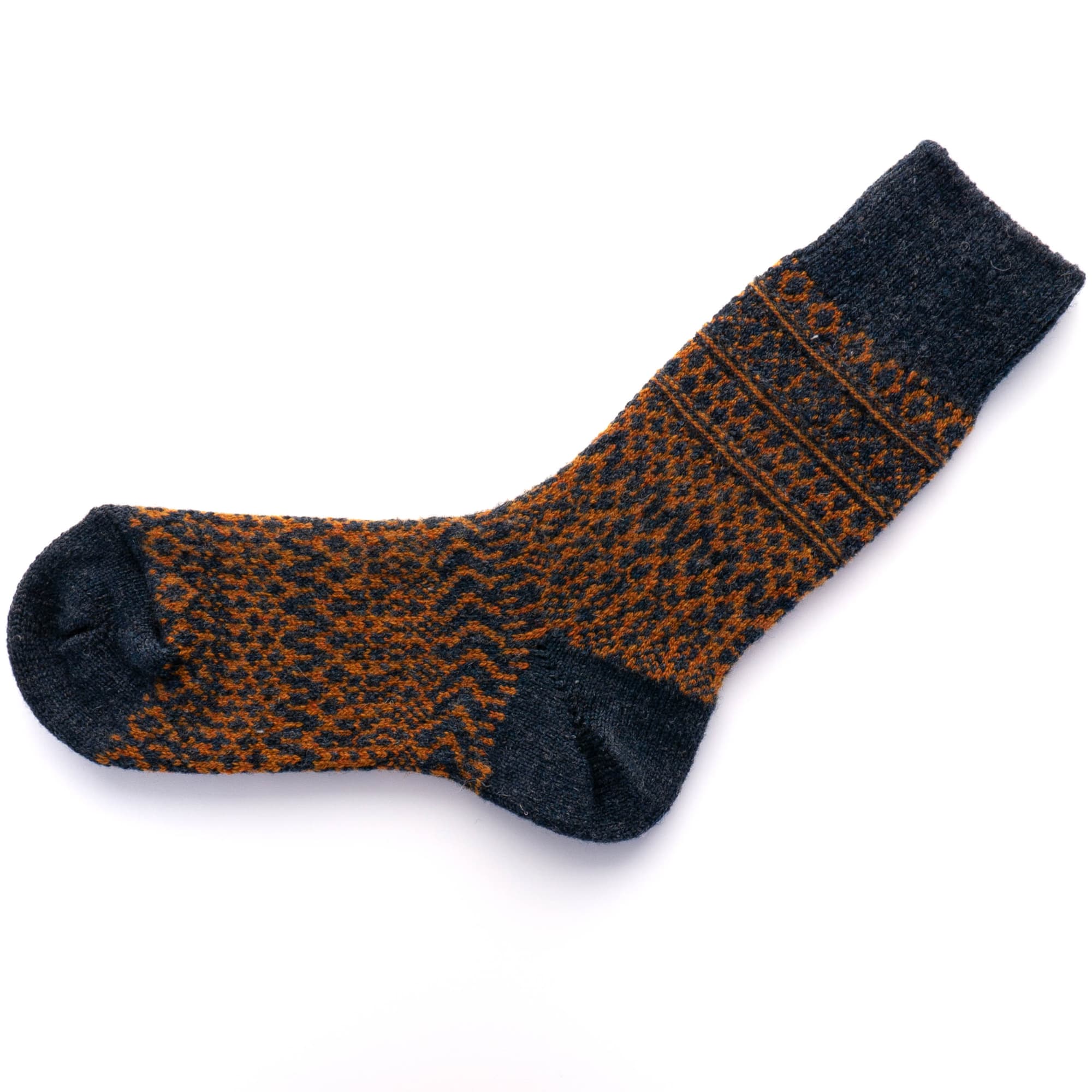 nishiguchi-kutsushita-nk0120-wool-jacquard-socks-navy-gold