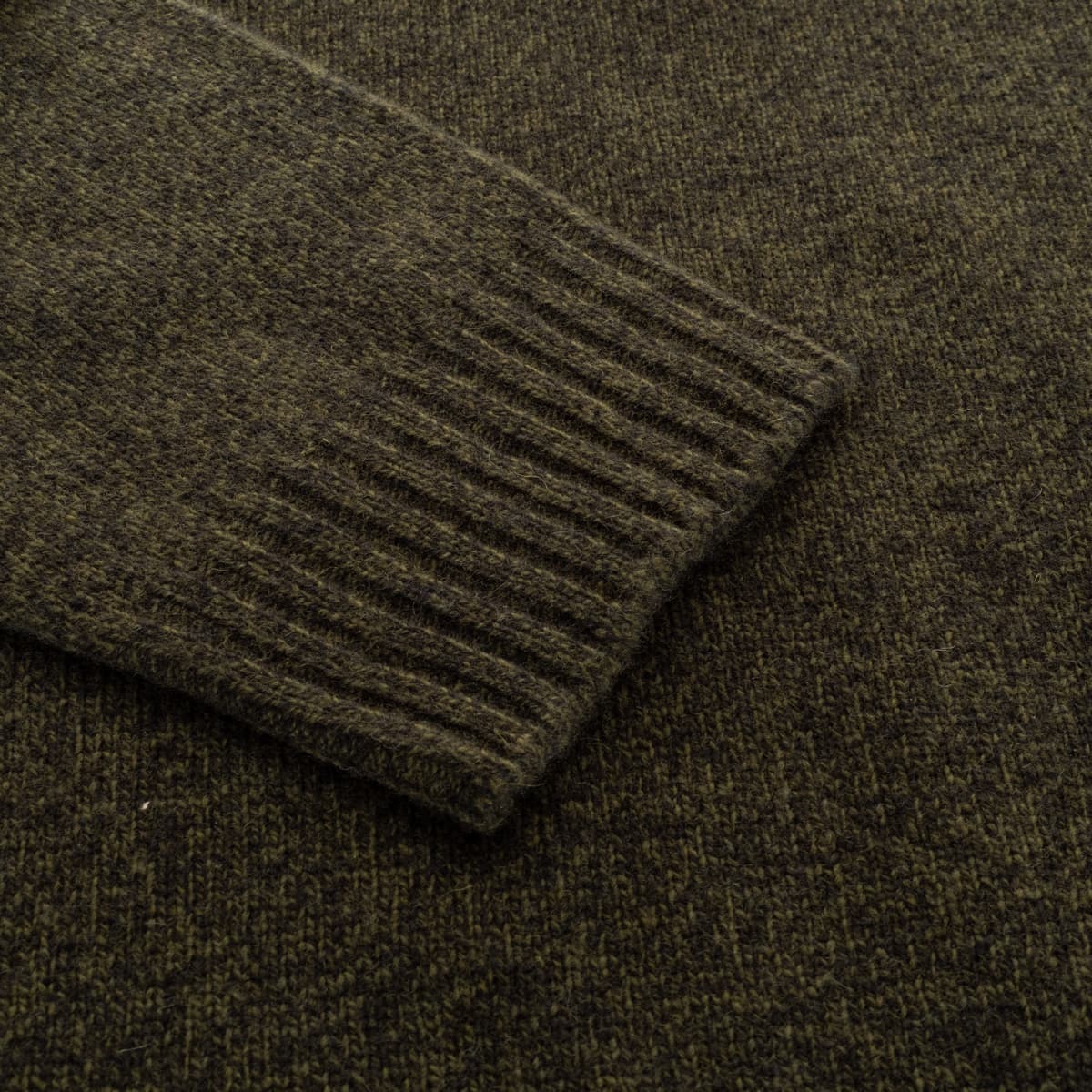 Wool Blend Turtleneck Sweater