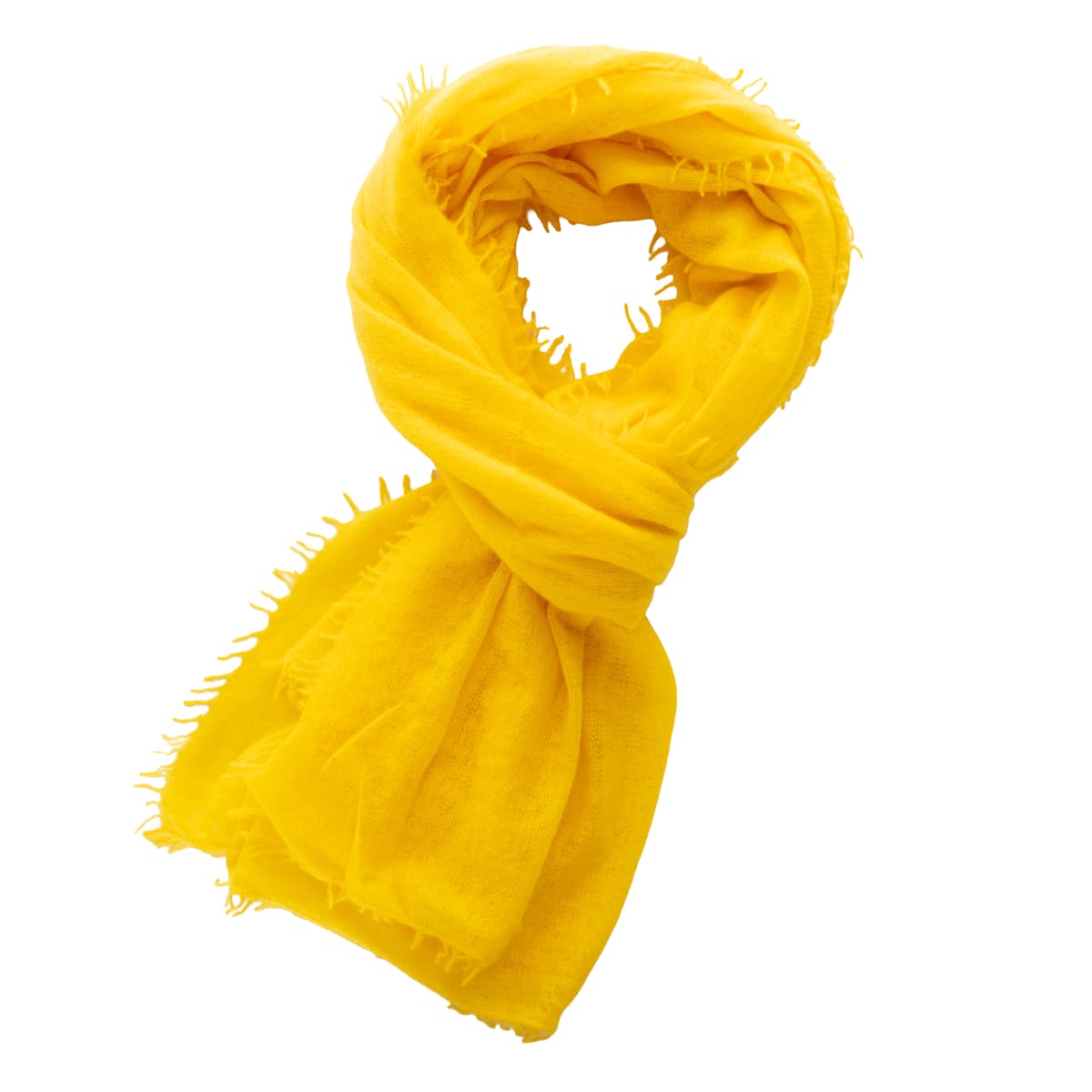 Cashmere Scarf Yellow